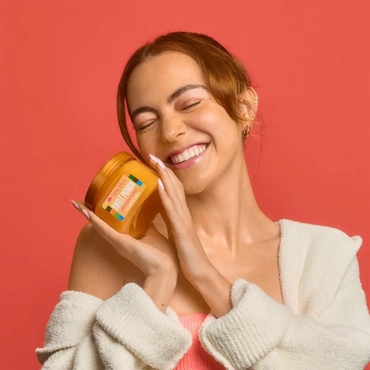 Tree Hut Sweet Punkin Shea Sugar Scrub 530ml (18 fl oz) | Autumn Harvest Body Treatment - view 7
