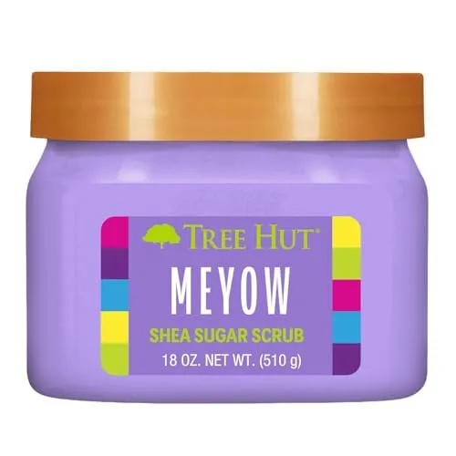 Tree Hut Meyow Shea Sugar Scrub 18 fl oz | Berry Patch Body Treatment - main product image