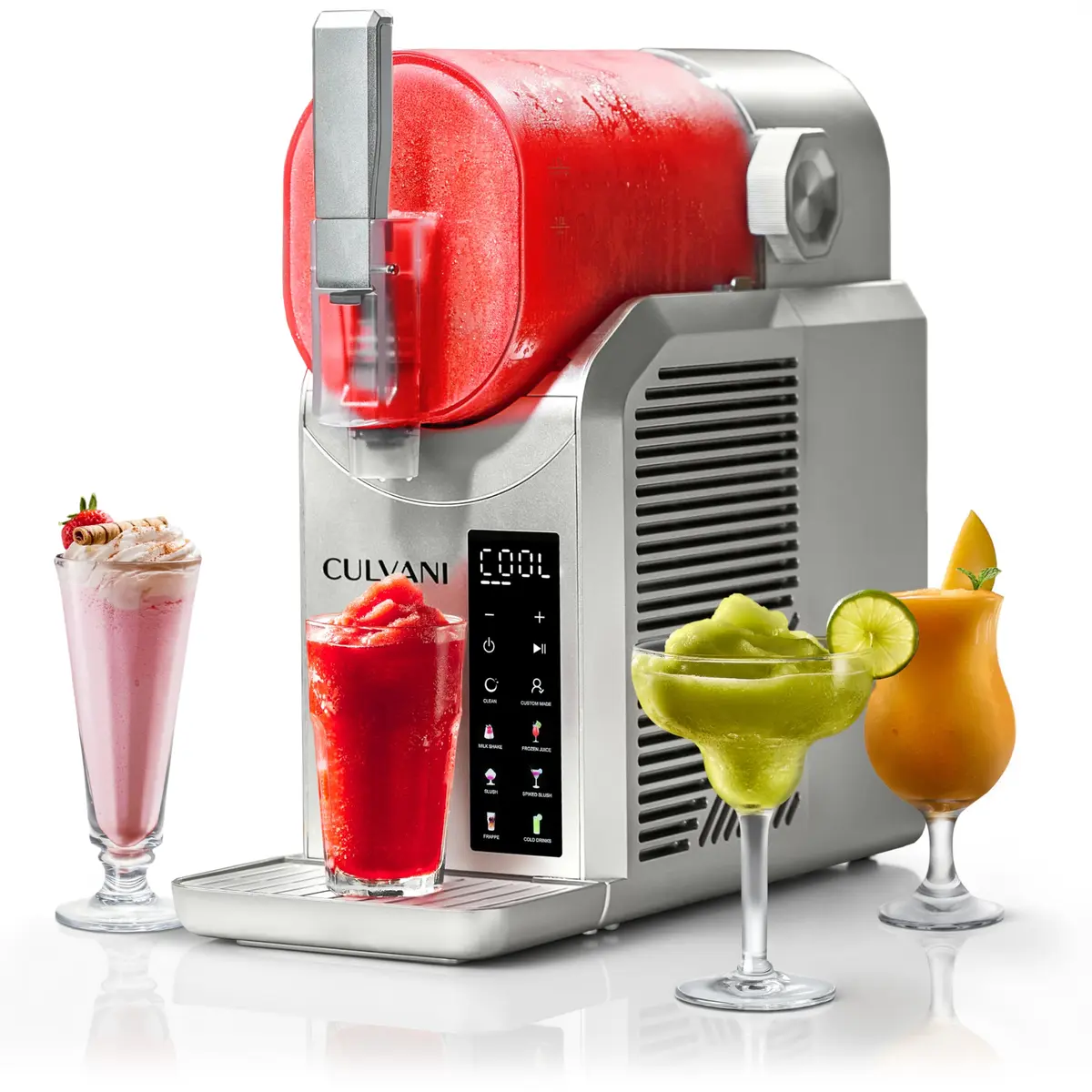 Culvani Chillux Slushie Machine for Home | Self-Cleaning, 6 Preset Modes, 68oz Capacity - main product image