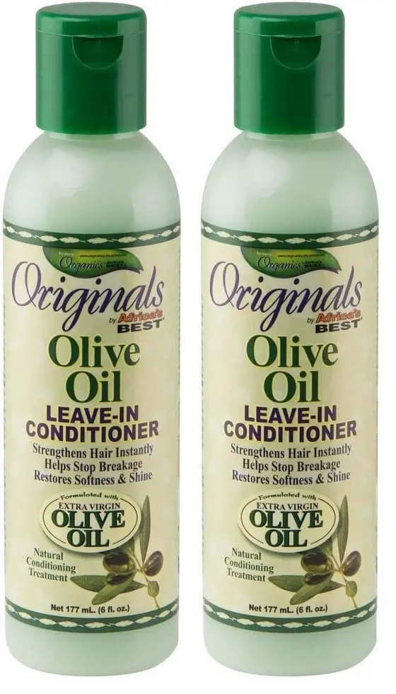 Originals by Africa's Best Olive Oil Leave-In Conditioner 6 oz (Pack of 2) | Moisturizes & Strengthens Hair - view 2