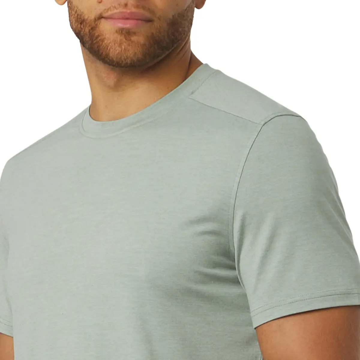 Motion Men's Slim Fit Tee Active Performance Super Soft Stretchable T-Shirt, Dusty Palm, Large - view 2