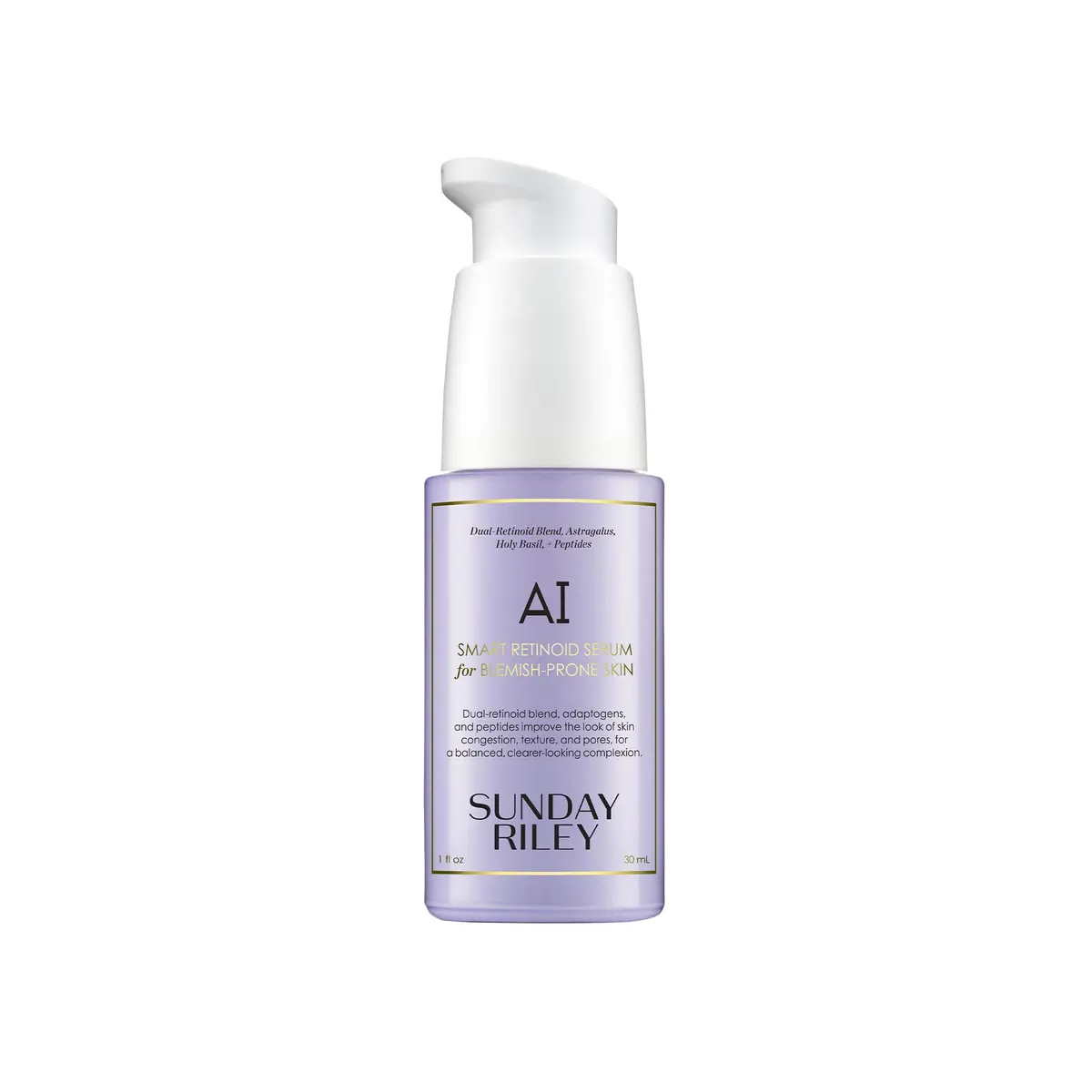 Sunday Riley A.I. Adaptive Retinoid Serum 1 Fl Oz | Supports Clear, Resilient Skin - main product image
