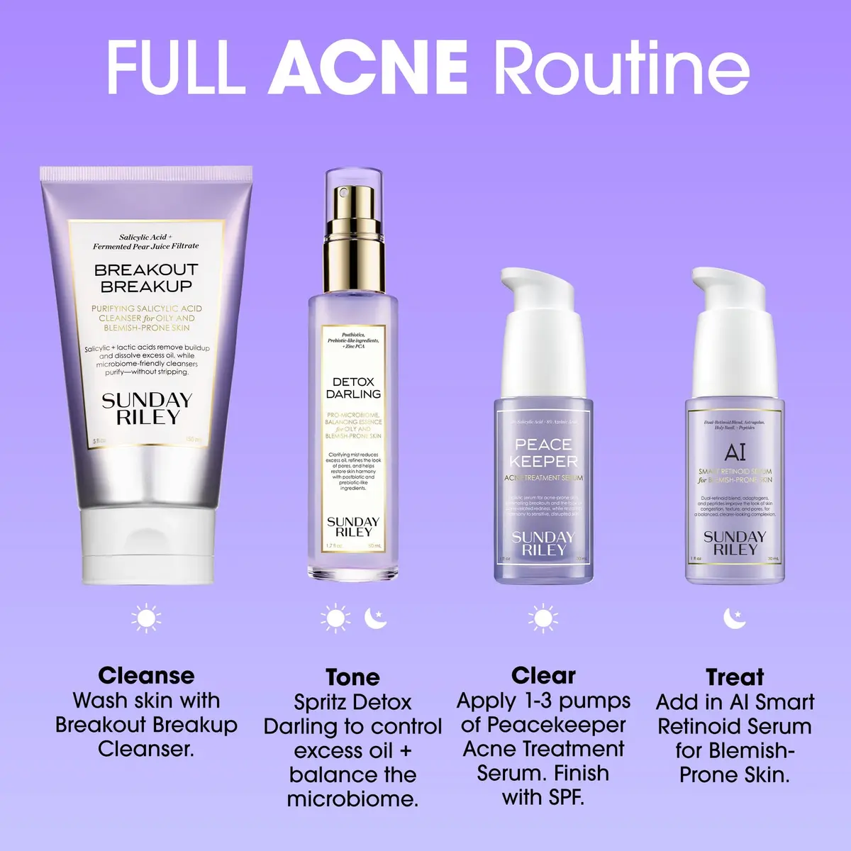 Sunday Riley A.I. Adaptive Retinoid Serum 1 Fl Oz | Supports Clear, Resilient Skin - view 3