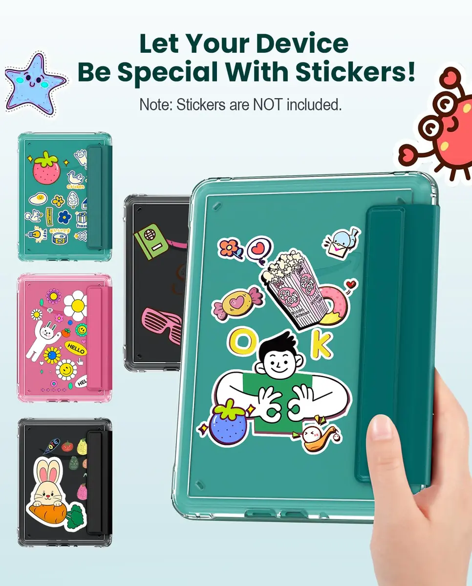 MoKo Magnetic Case for 7" Kindle Paperwhite 12th Gen & Colorsoft | Waterproof, Auto Wake/Sleep, Lightweight Jade Green - view 5