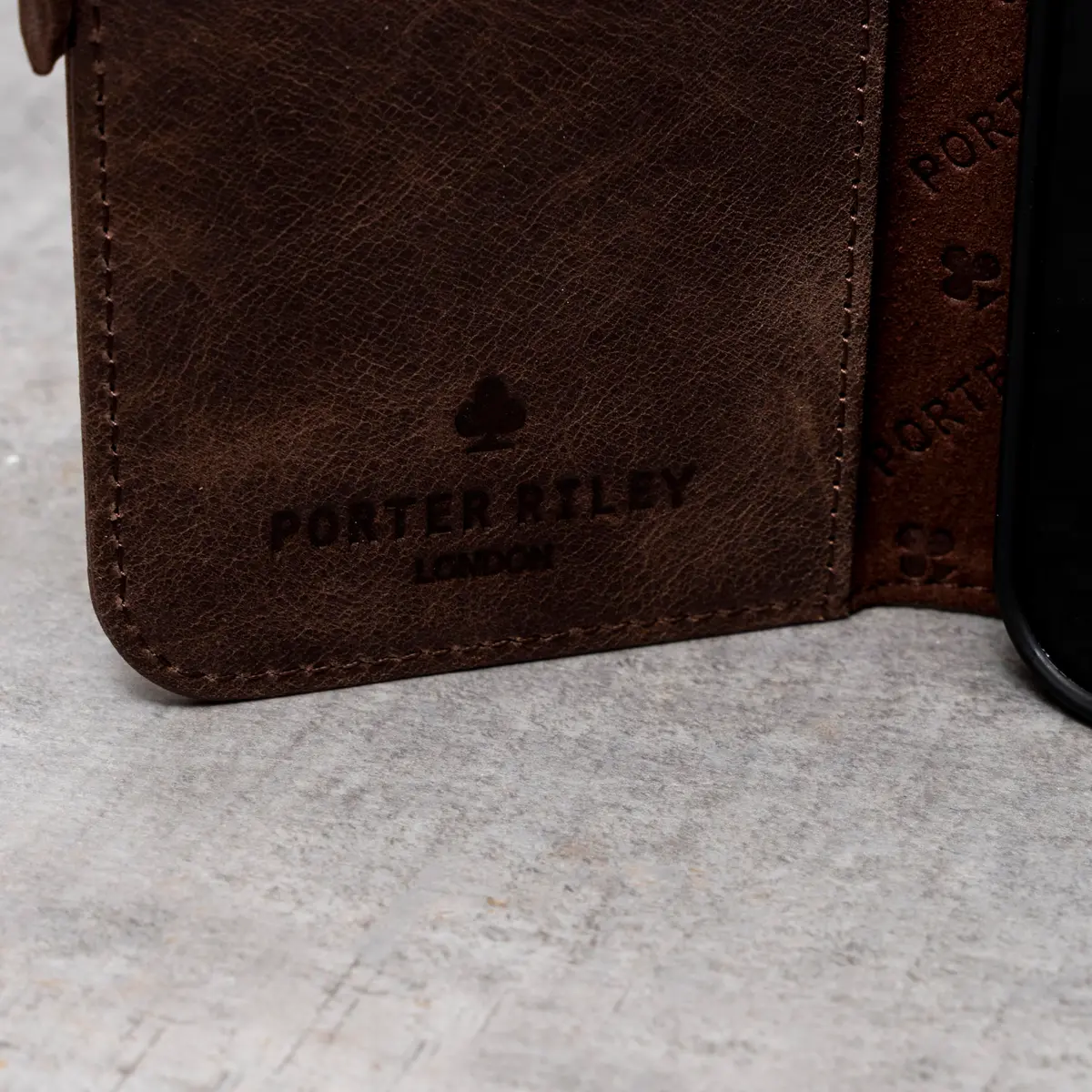 Porter Riley Leather Wallet Case for iPhone 18 Pro Max & 17 Pro Max | Genuine Leather, Card Slots & 360° Protection - view 9