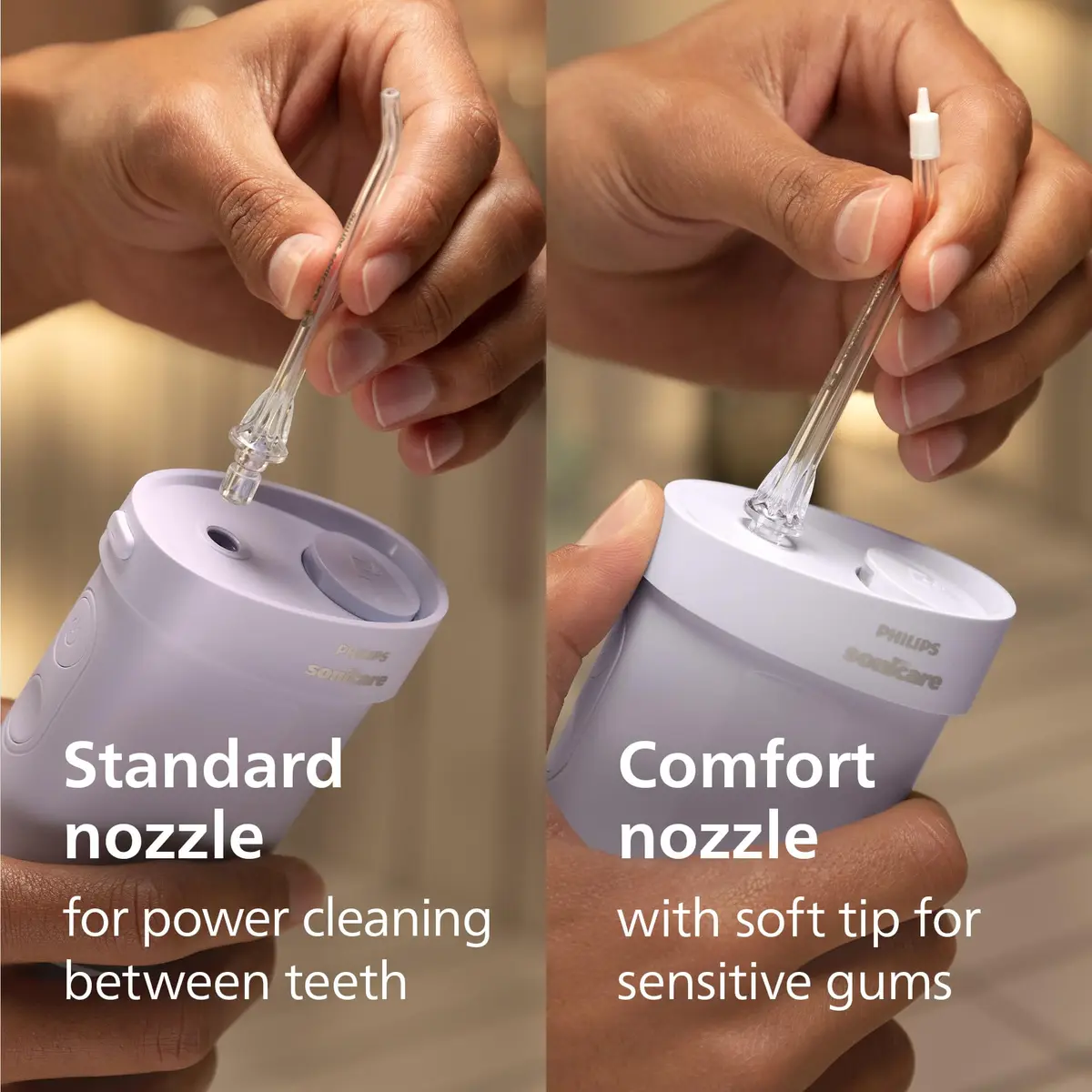 Philips Sonicare Compact Flosser 1000 Portable Water Flosser 1 Count | 3 Modes, 200ml Tank, IPX7 Waterproof, 21-Day Battery - view 7
