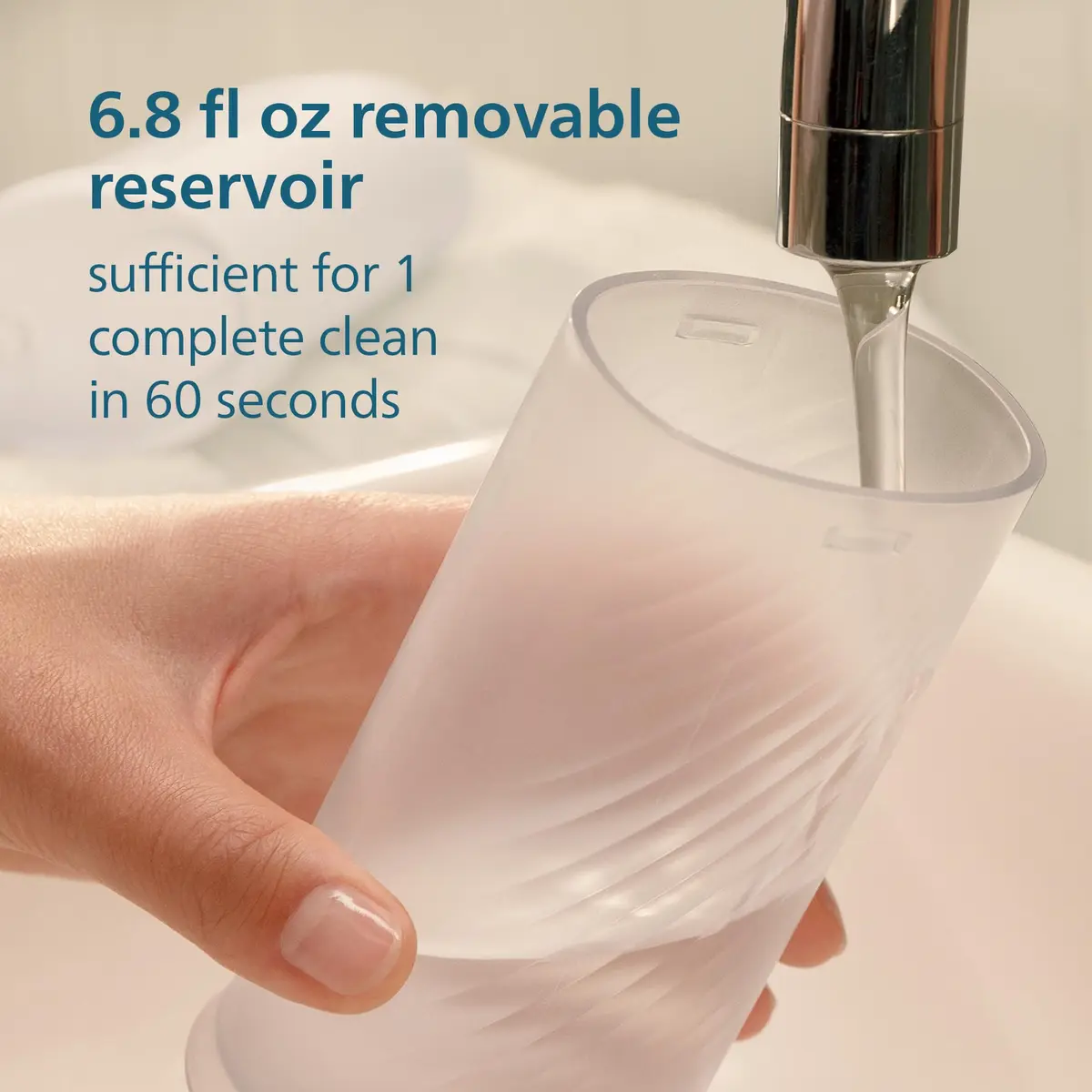 Philips Sonicare Compact Flosser 1000 200ml | Portable Water Flosser with 3 Modes - view 3