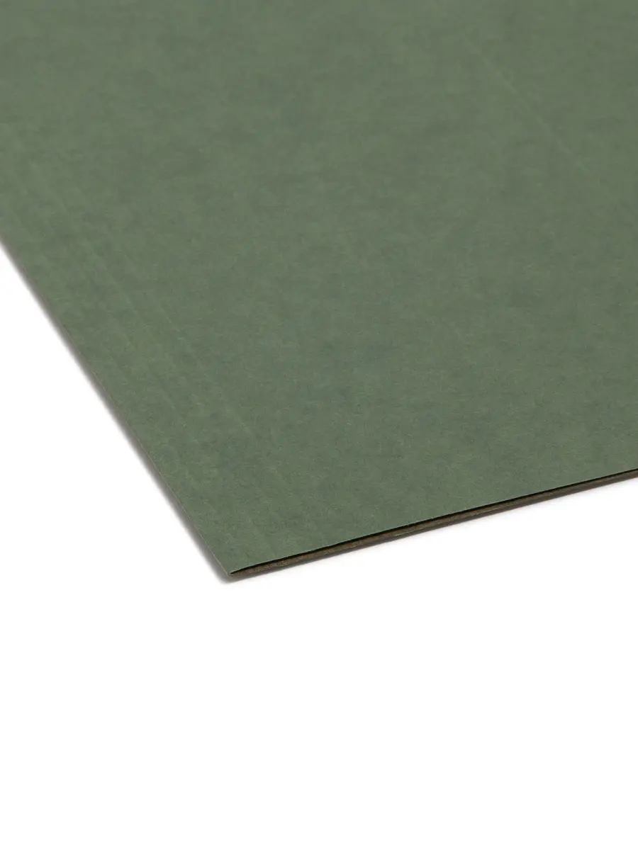 Smead Hanging File Folders Legal Size Standard Green 25 per Box (Pack of 5) | Made in USA with Recycled Content - view 4