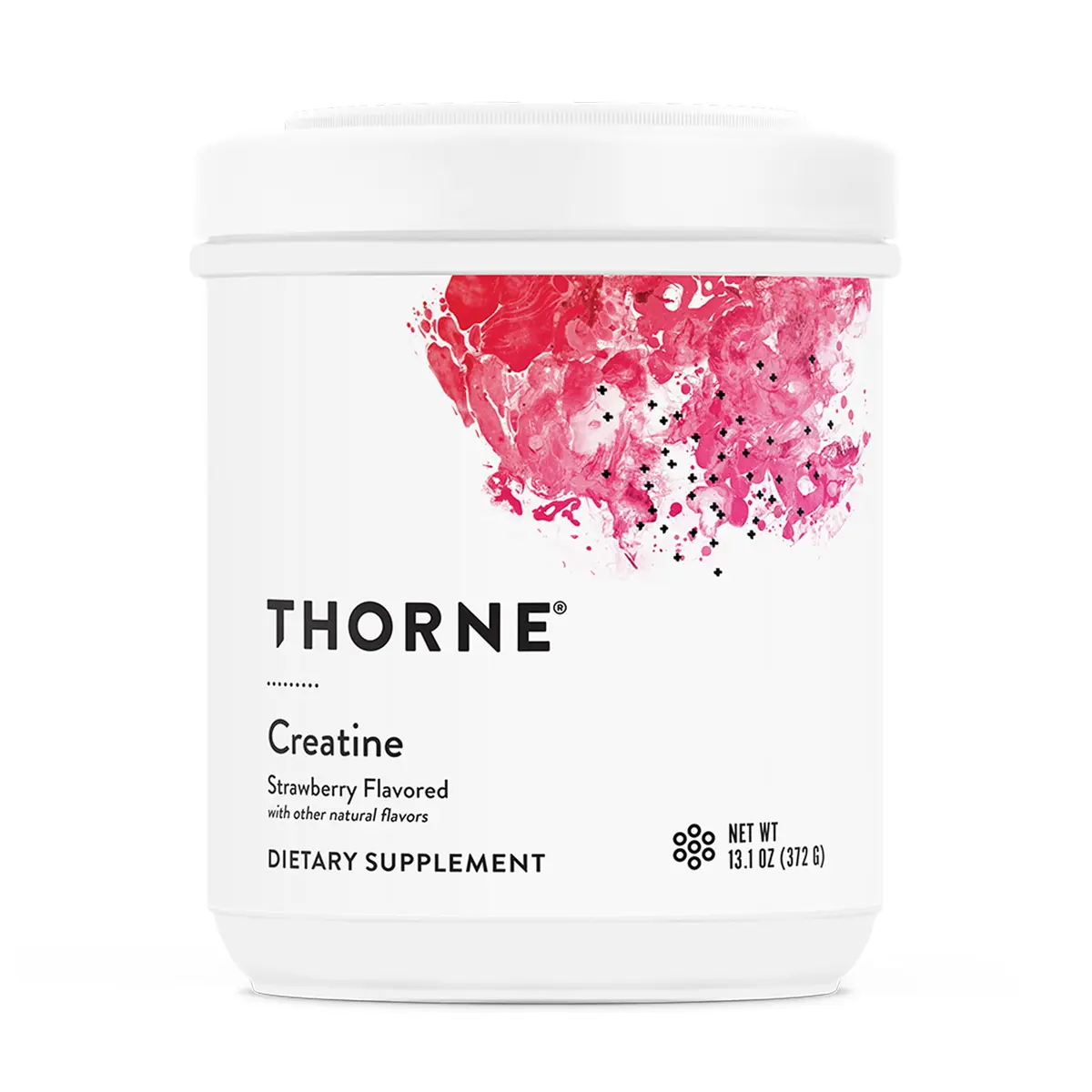 THORNE Creatine Micronized Creatine Monohydrate Powder Strawberry 5 g per Serving | NSF Certified for Sport - main product image