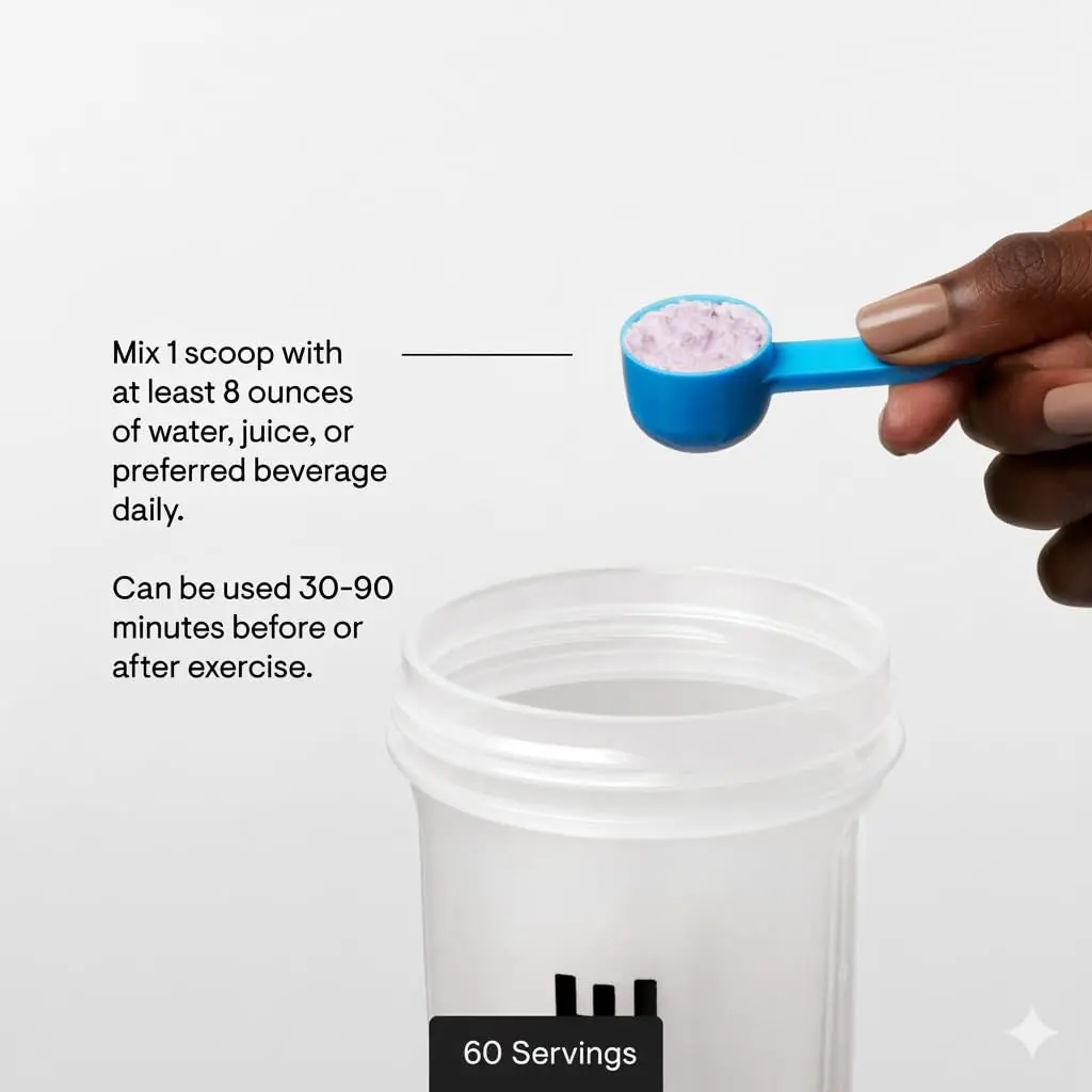 THORNE Creatine Micronized Creatine Monohydrate Powder Strawberry 5 g per Serving | NSF Certified for Sport - view 6