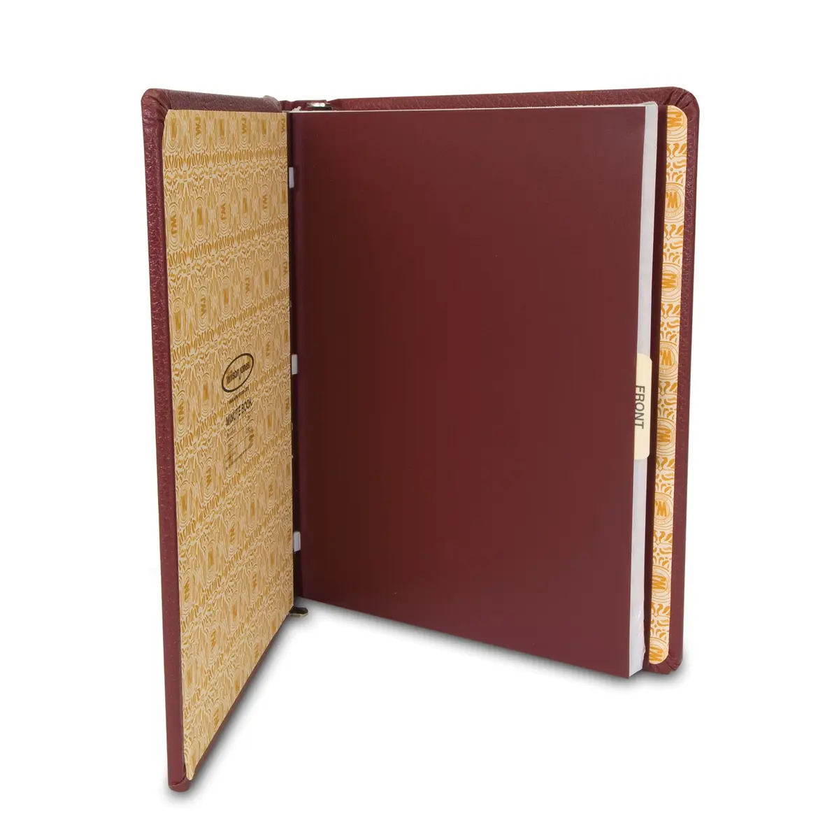 Wilson Jones Corporate Minute Book, Letter Size 8.5 x 11 Inches, 125 Pages/250 Sides, Red | Confidential Recordkeeping (102 chars) - view 5