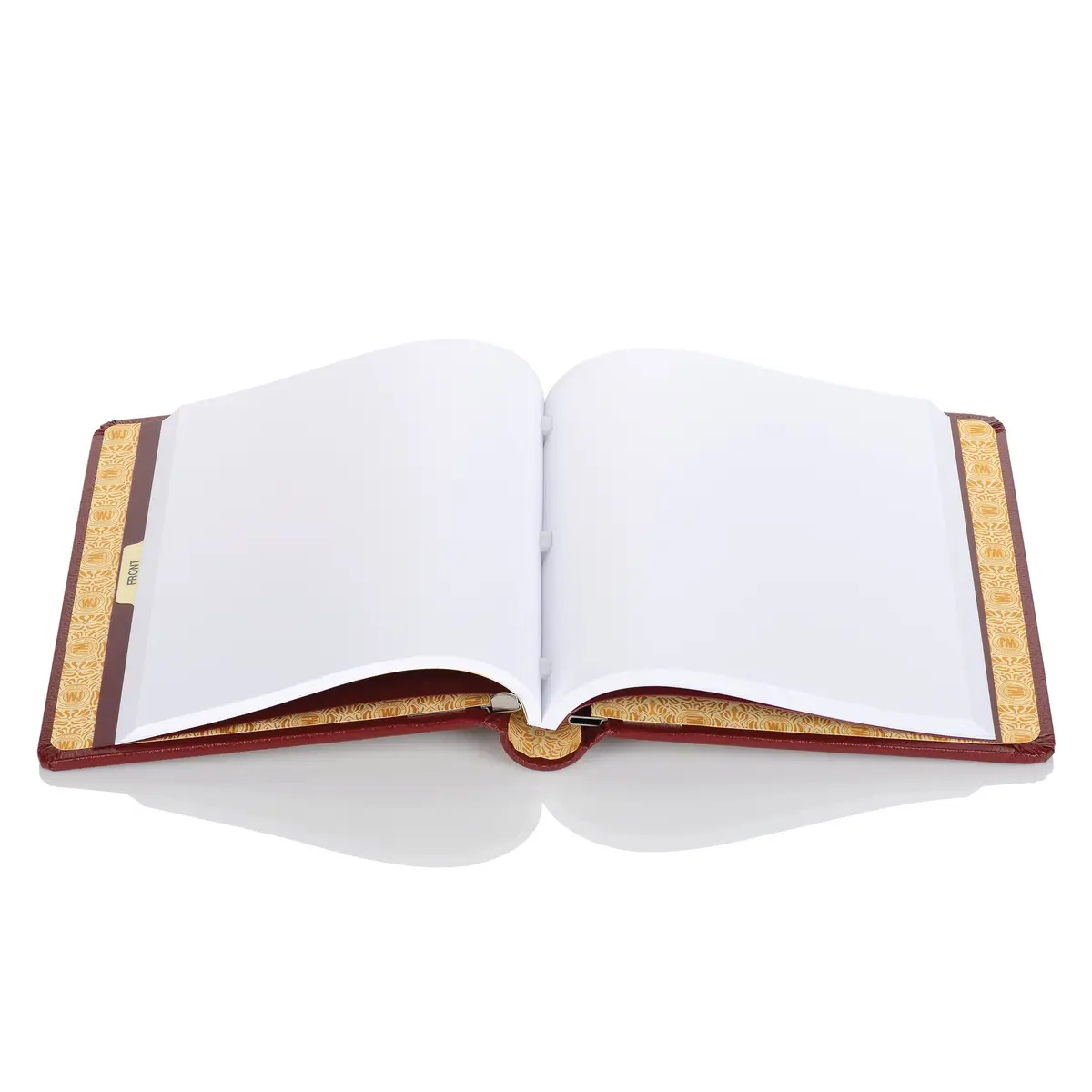 Wilson Jones Corporate Minute Book, Letter Size 8.5 x 11 Inches, 125 Pages/250 Sides, Red | Confidential Recordkeeping (102 chars) - view 2