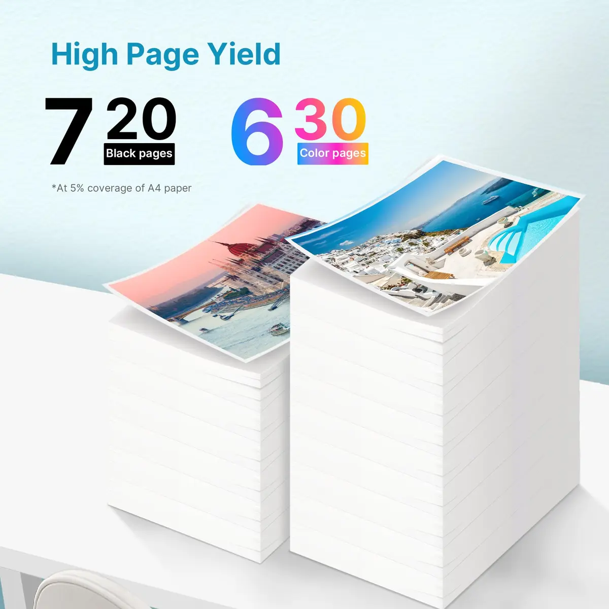 Eudul PG-240 XL & CL-241 XL Ink Cartridges for Canon | High Page Yield, Smart Chips, Compatible with PIXMA MG & MX Series - view 4
