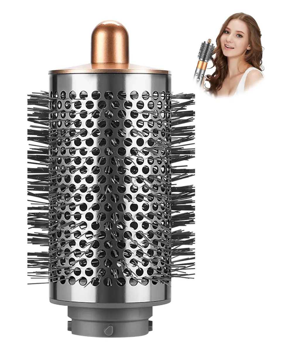 TOSAGE Large Round Volumizing Brush for Dyson Airwrap HS01 HS05 HS08 | Nickel/Copper Barrel for Big Volume & Faster Drying - main product image