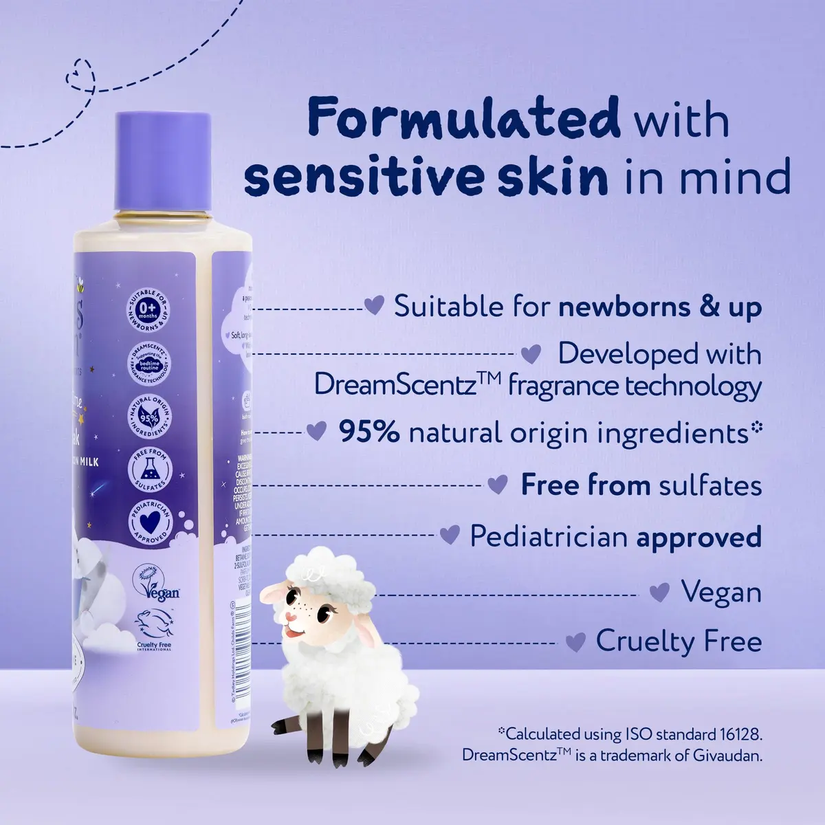 Childs Farm SlumberTime Bath Soak, Lavender & Moon Milk 250ml | Calming & Hydrating for Sensitive Skin - view 7