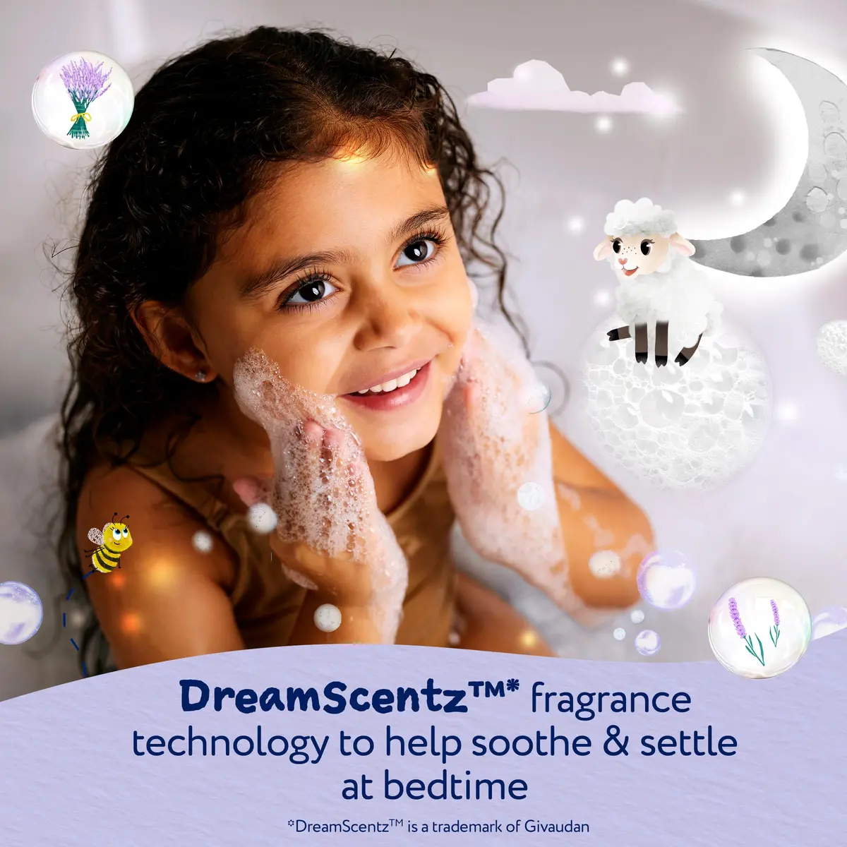 Childs Farm SlumberTime Bath Soak, Lavender & Moon Milk 250ml | Calming & Hydrating for Sensitive Skin - view 3