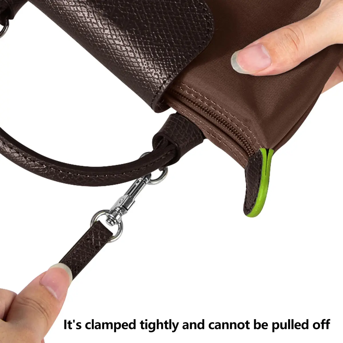 KIYOMIL Mocha Bag Leather Purse Strap Replacement Adjustable Crossbody Shoulder Straps 1.2cm (0.47in) | Genuine Leather, 94-124cm Length - view 5