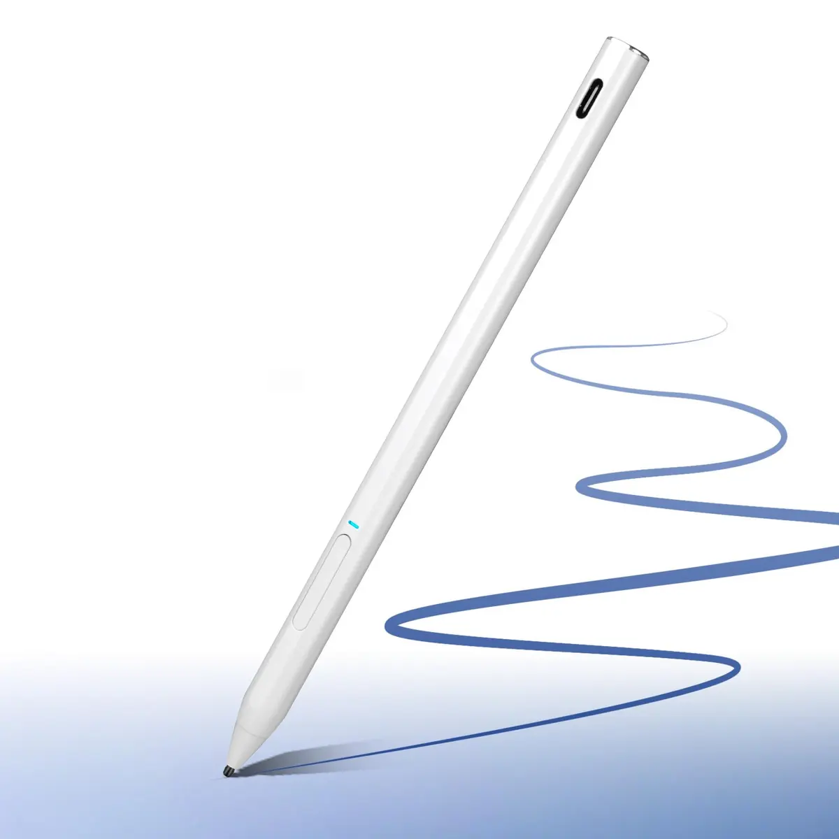 EVACH Rechargeable MPP 2.0 Tilt Pen for HP Laptops with 4096 Pressure Sensitivity, White - main product image