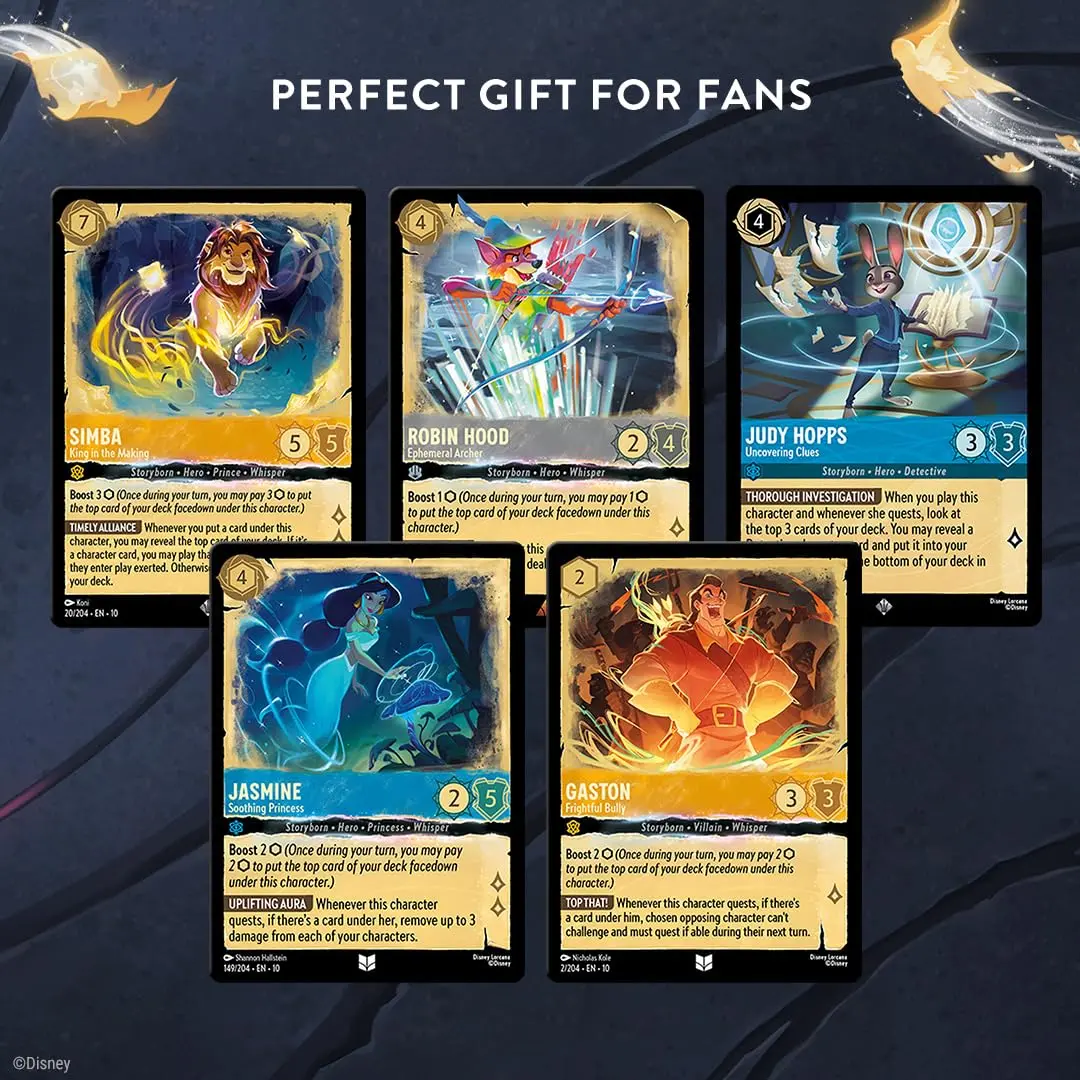 Ravensburger Disney Lorcana TCG: Whispers in the Well Single-Player Deck - Sapphire & Steel | Engaging Disney Artwork for Ages 8+ - view 5