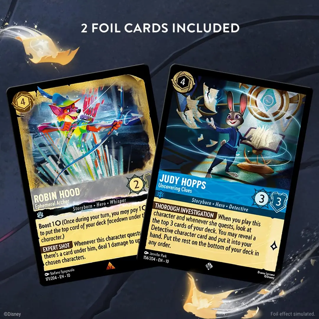Ravensburger Disney Lorcana TCG: Whispers in the Well Single-Player Deck - Sapphire & Steel | Engaging Disney Artwork for Ages 8+ - view 2