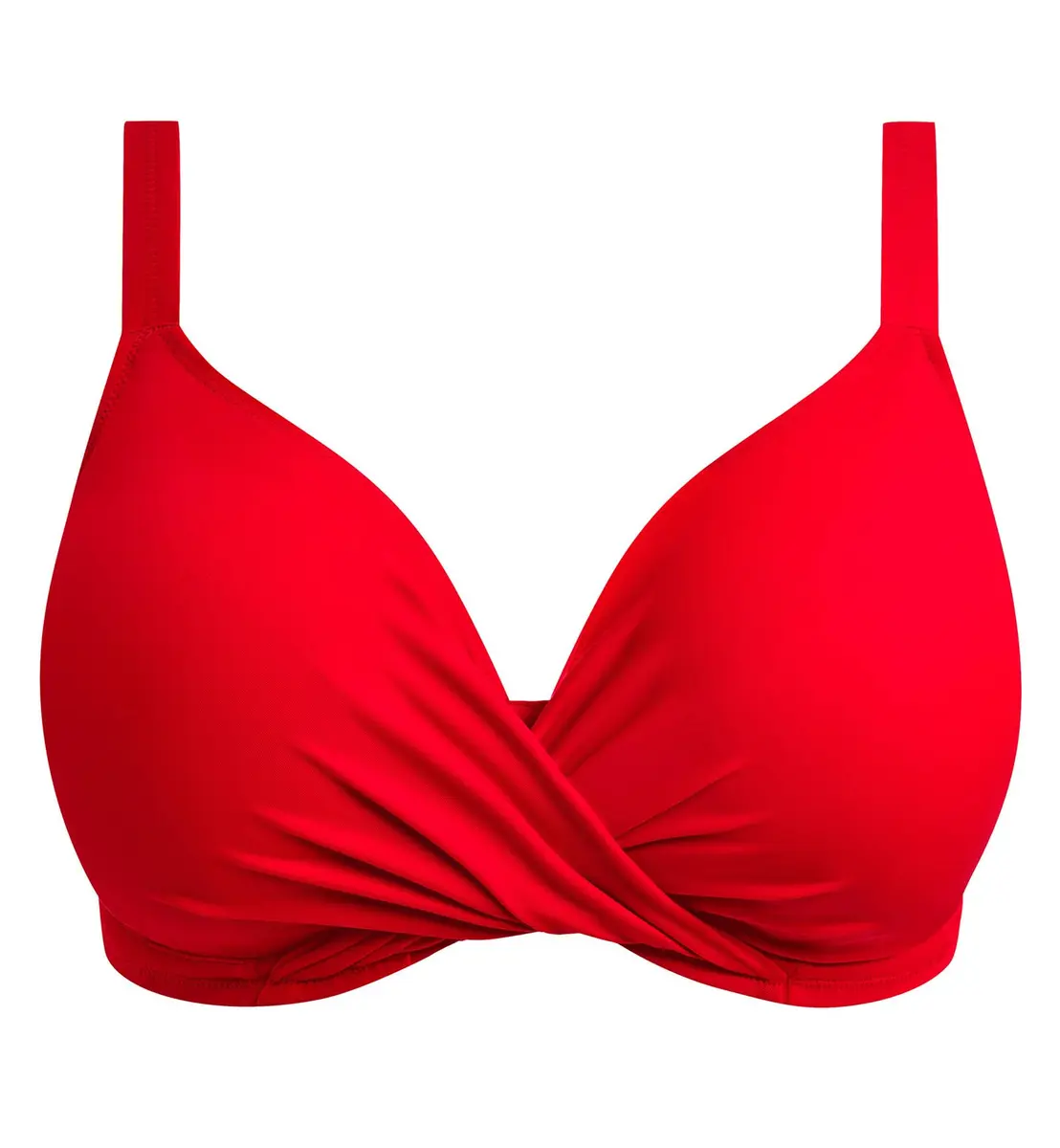 Elomi Swim Plain Sailing Underwire Plunge Bikini Top 34HH | Supportive, Trendy & Imported - view 3