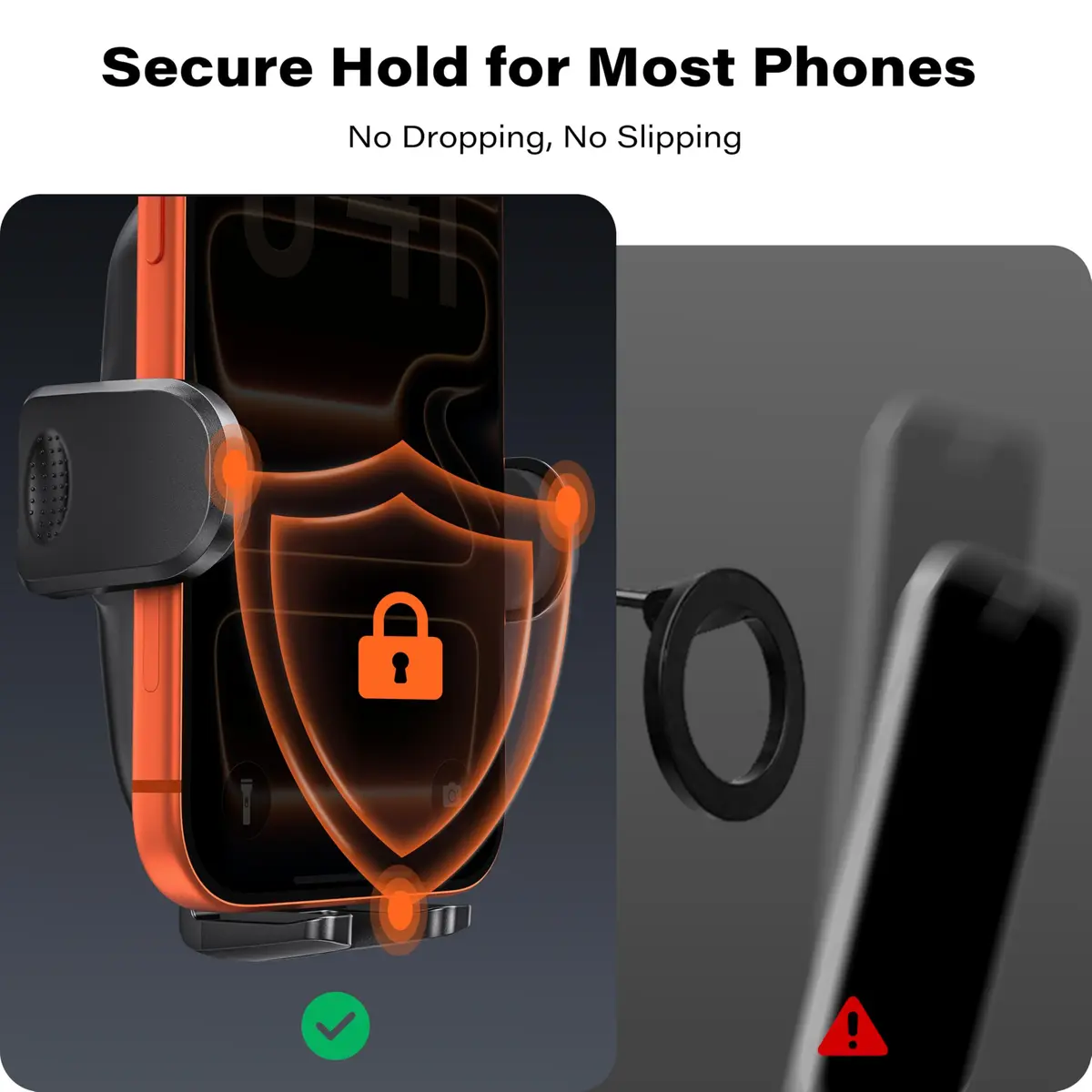 APPS2Car Phone Holder for Car Dashboard & Windshield | Twist-Gel-Lock Suction, 360° Rotation, Heavy-Duty Compatibility - view 3