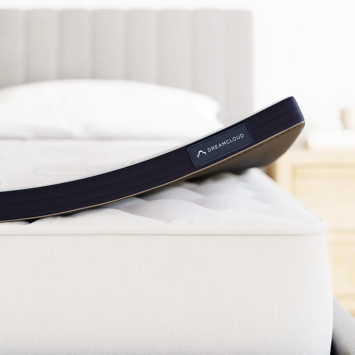 DreamCloud Firmer Mattress Topper King 50.8cm (2 Inch) | Gel Memory Foam for Enhanced Support - main product image