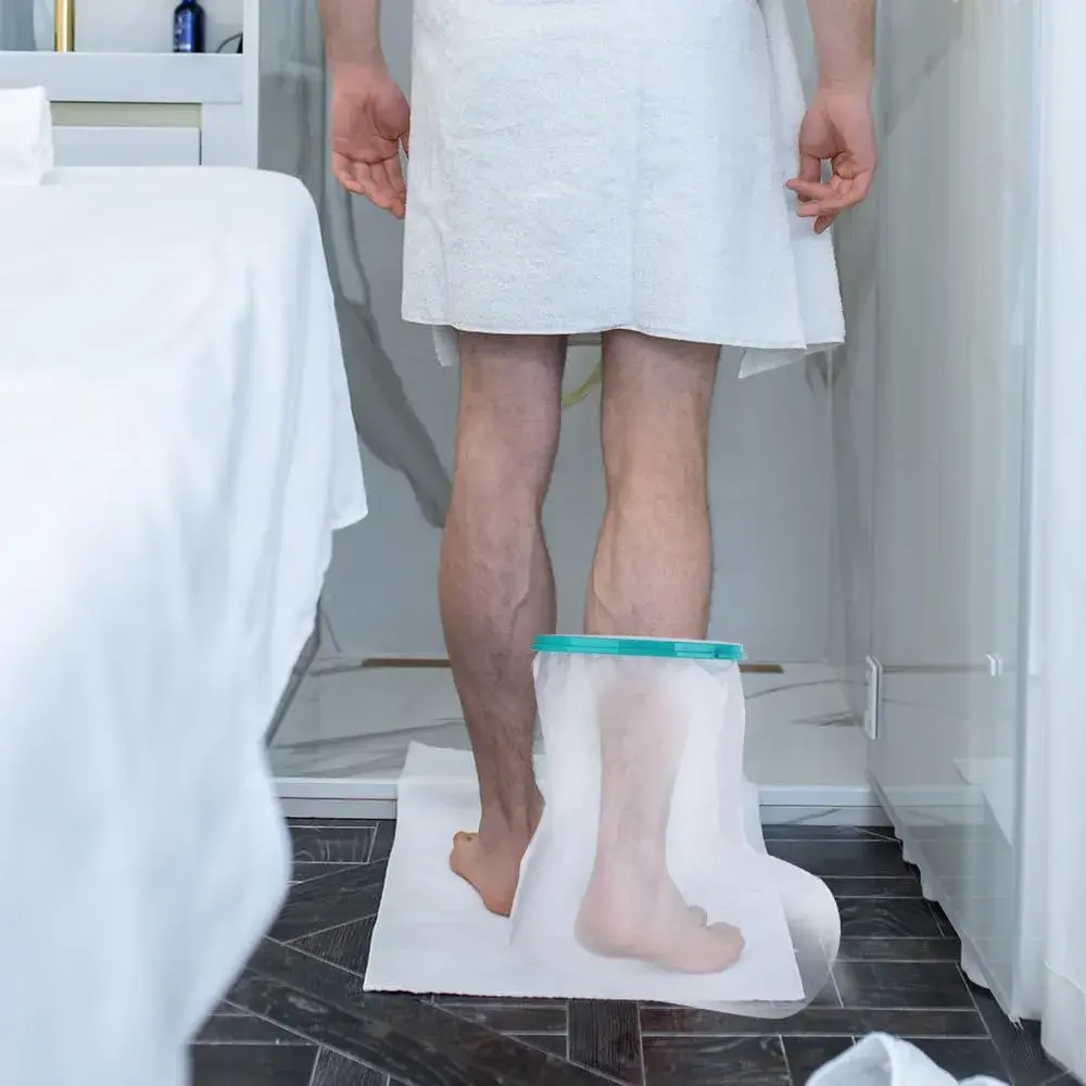 CIVJET Green Cast Cover for Foot | FDA Approved Medical Grade - view 7