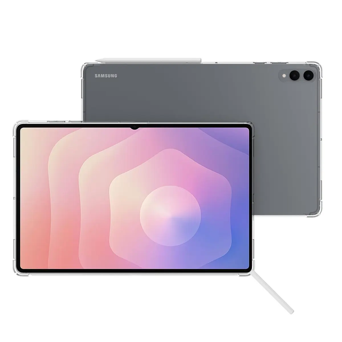 Ltezixal Transparent TPU Case for Samsung Galaxy Tab S11 Ultra/S12 Ultra | Anti-Scratch Drop Bumper - view 4