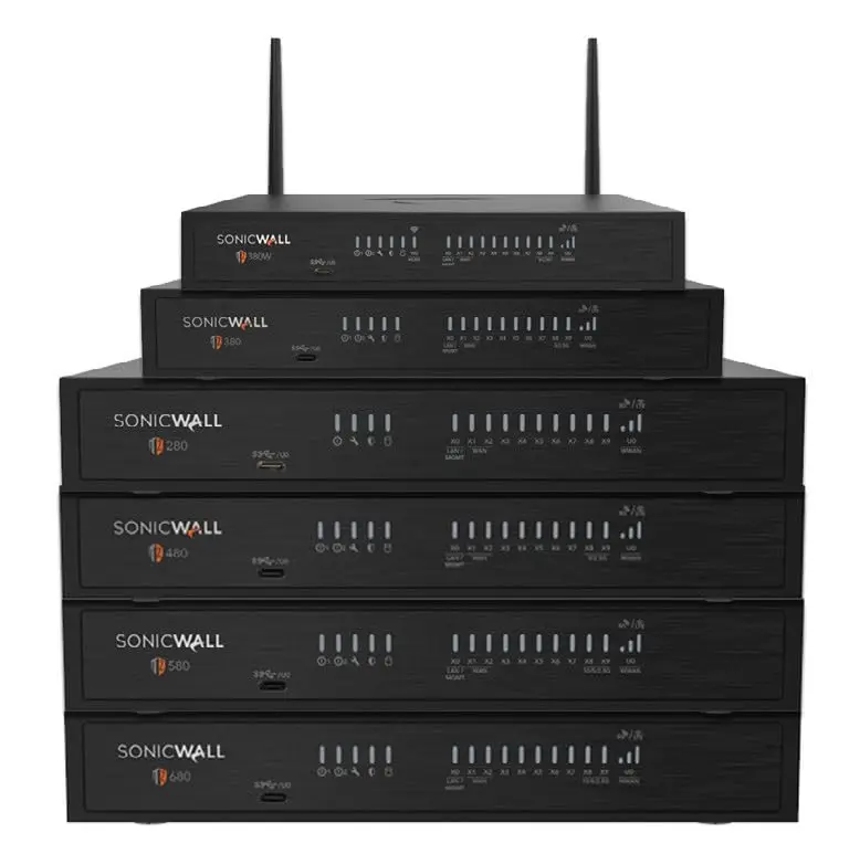 SonicWall TZ280 2.5 Gbps Firewall, TotalSecure Advanced 1-Yr NGFW | Small Business Security - view 9