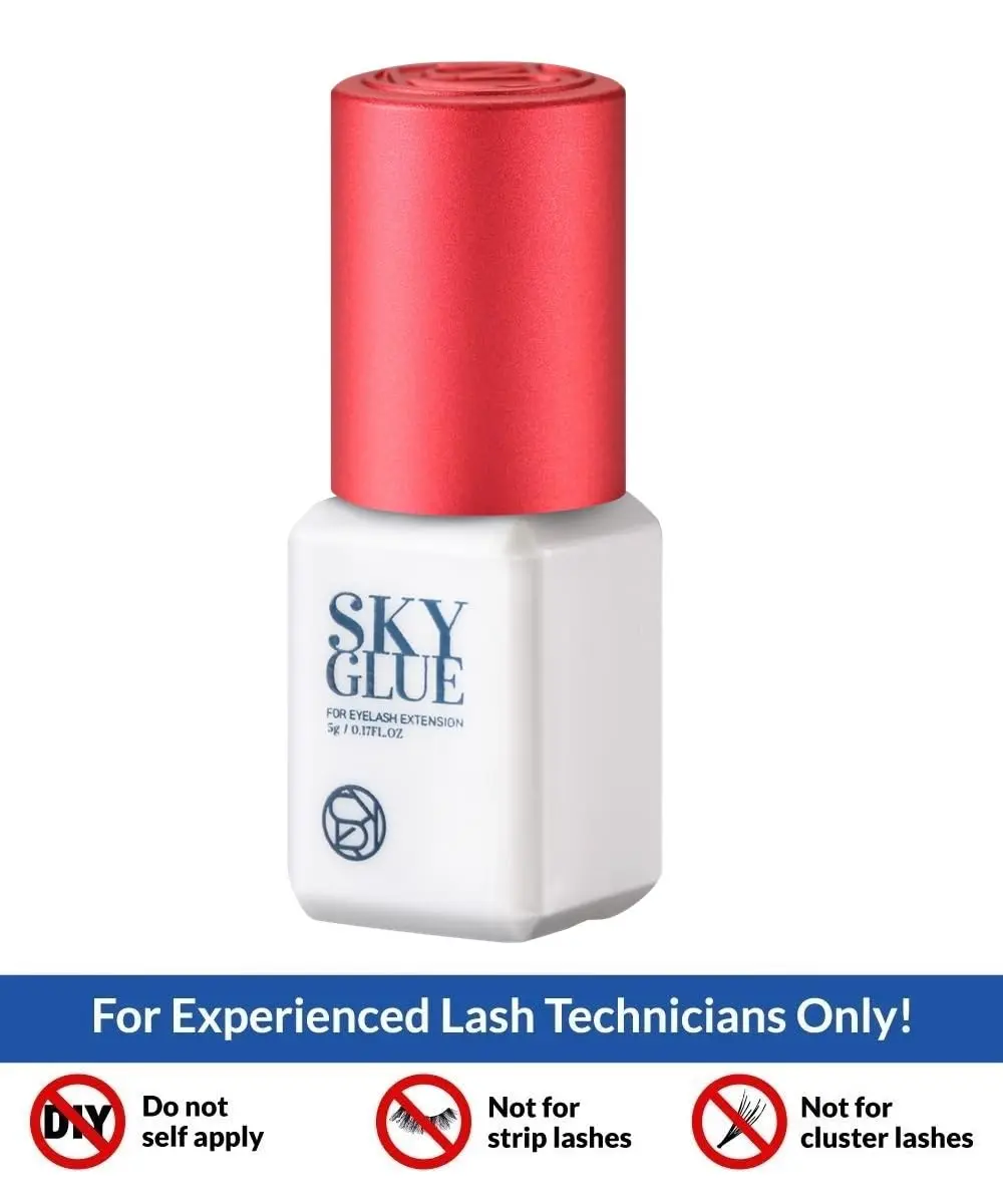 TUBeauty Sky Glue S+ Eyelash Extension Adhesive 5ml (0.17 Fl Oz) | Fast Drying 1-2s, 6-8 Weeks Retention - view 7