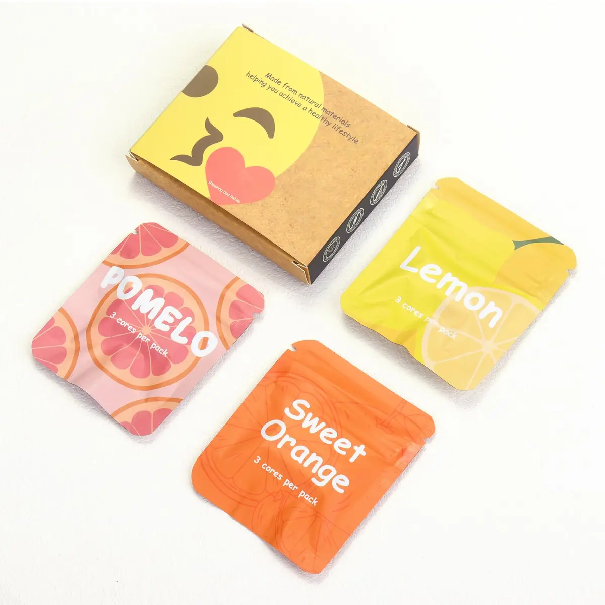 ASTOFLI Pomelo Orange Lemon Flavored Breathing Necklace for Quitting Smoking | 1 Unit - view 7