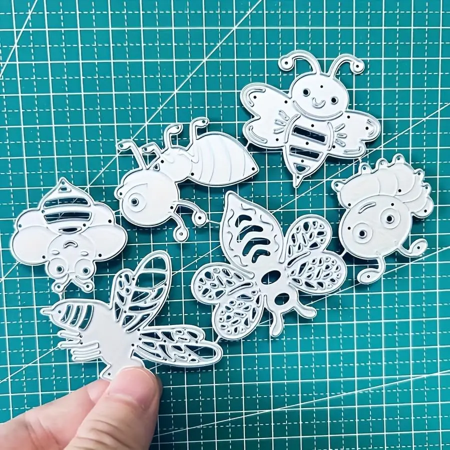 Trdxxx Bee Metal Cutting Dies 8.3cm (3.27") | Crafting & Card Making Stencil - main product image