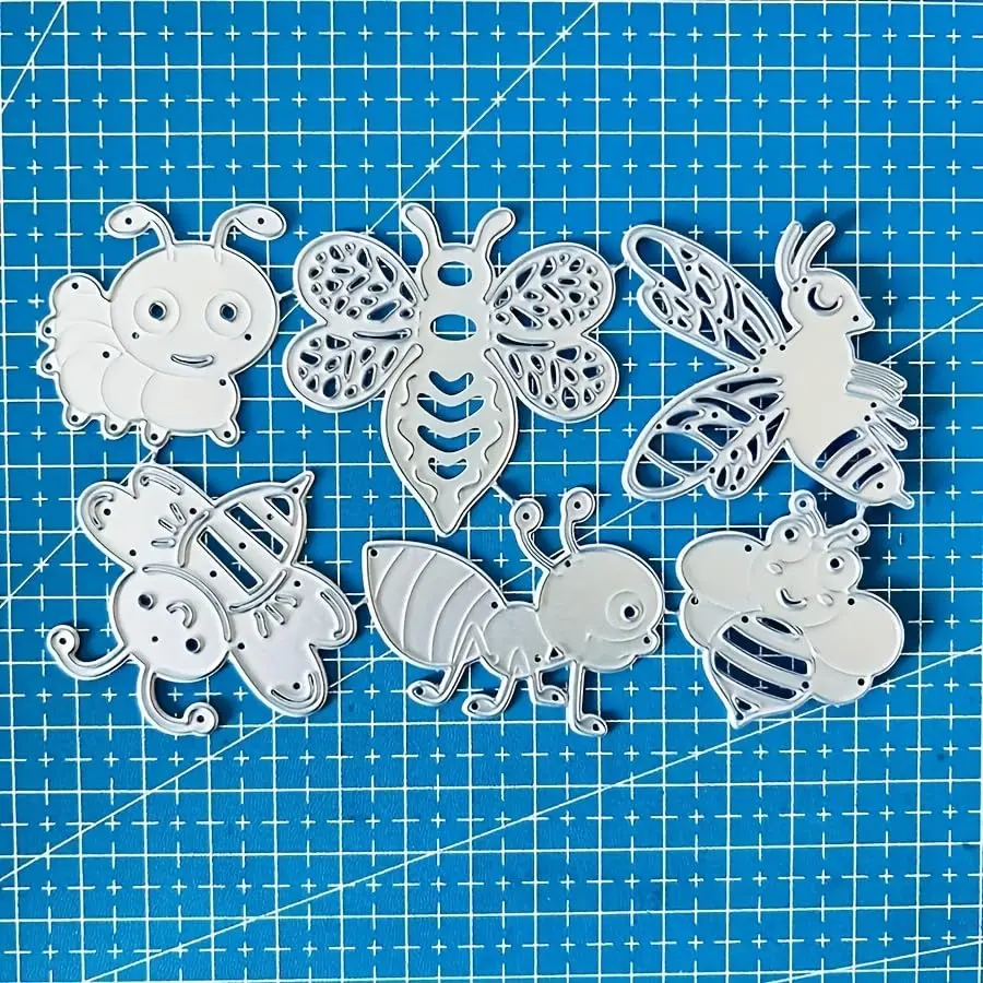 Trdxxx Bee Metal Cutting Dies 8.3cm (3.27") | Crafting & Card Making Stencil - view 11