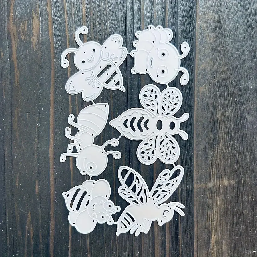 Trdxxx Bee Metal Cutting Dies 8.3cm (3.27") | Crafting & Card Making Stencil - view 16