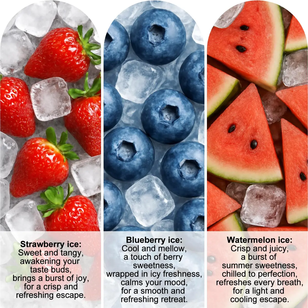 ASTOFLI Ice Fruits Flavoured Breathing Necklace with Resistance Filter & 3 Flavors | 24 inch (61 cm) Stainless Steel - view 4