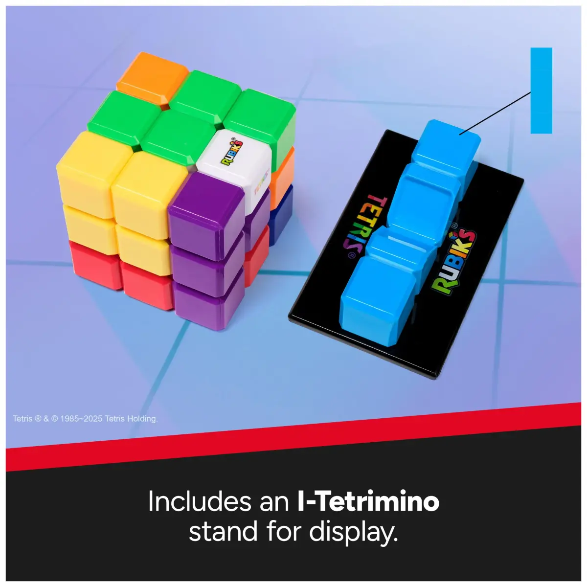 Rubik's Tetris Edition 3x3 Cube Shapeshifting Puzzle Game | Educational Puzzle for Kids 6-12 - view 5