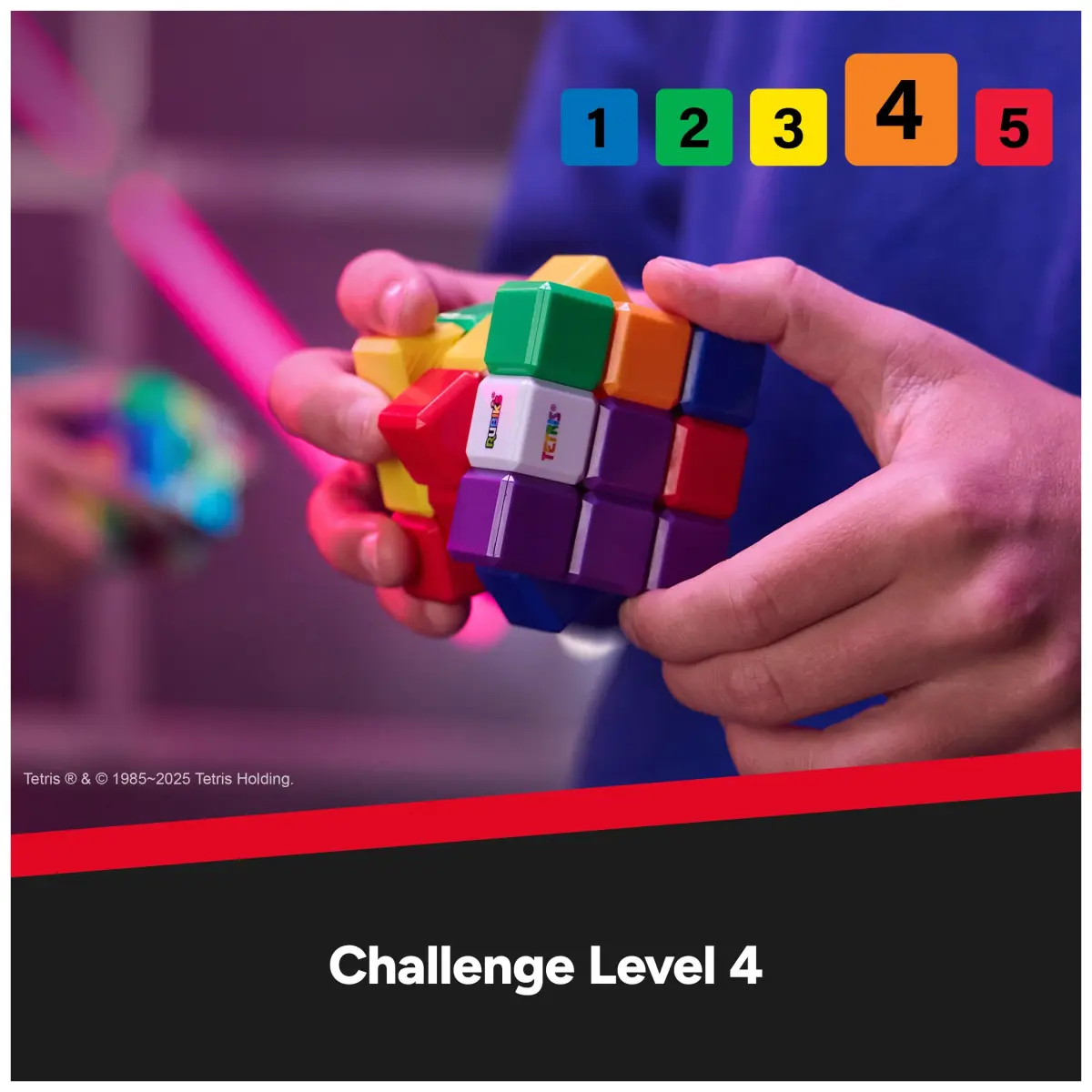 Rubik's Tetris Edition 3x3 Cube Shapeshifting Puzzle Game | Educational Puzzle for Kids 6-12 - view 6