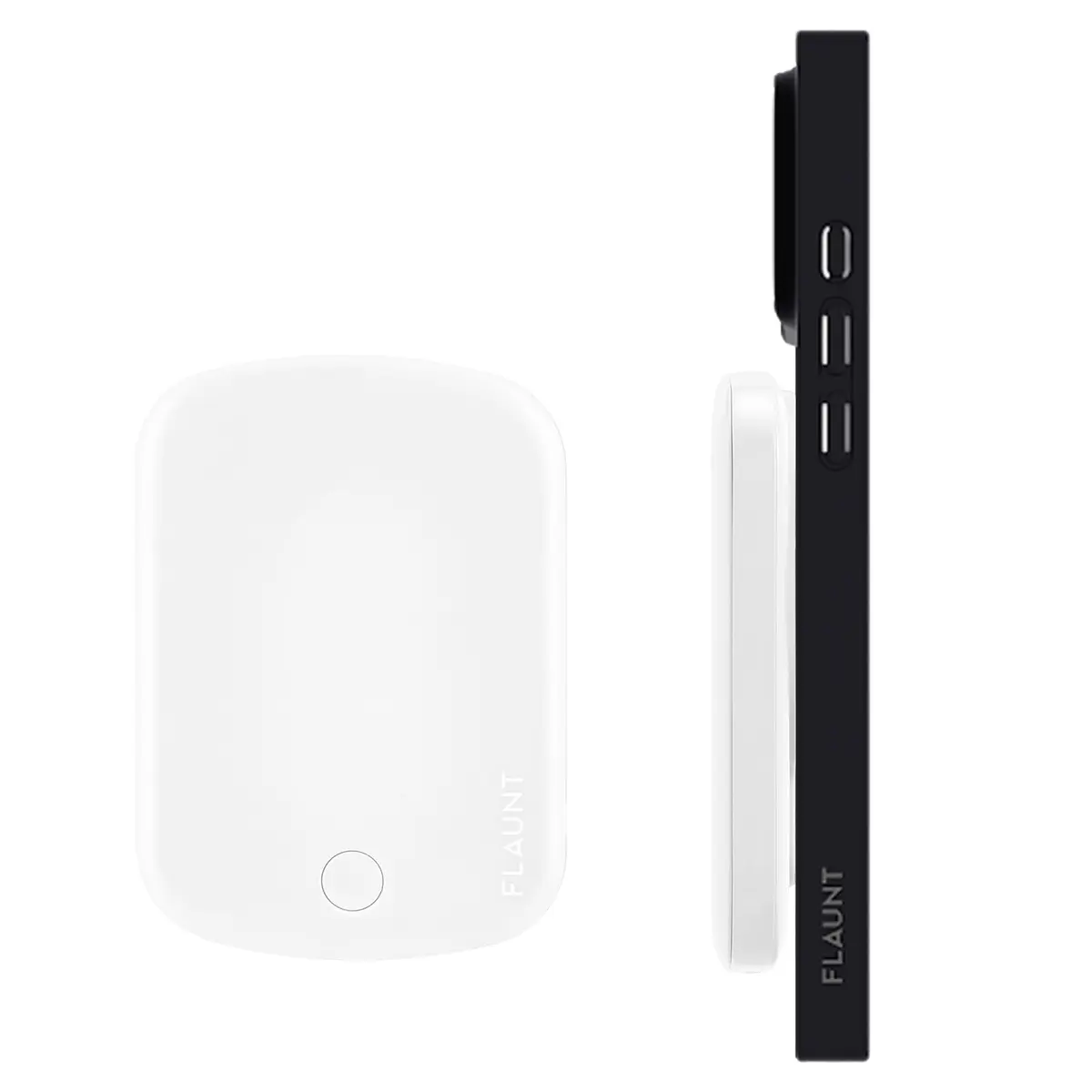 FLAUNT Wireless Power Bank 5000mAh | MagSafe & USB-C Portable Charger with LED Indicator - main product image