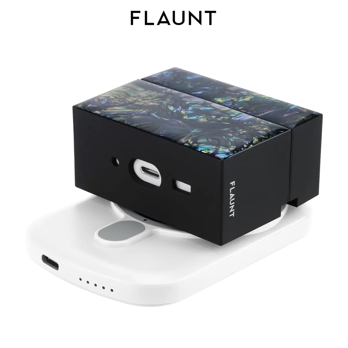 FLAUNT Wireless Power Bank 5000mAh | MagSafe & USB-C Portable Charger with LED Indicator - view 7