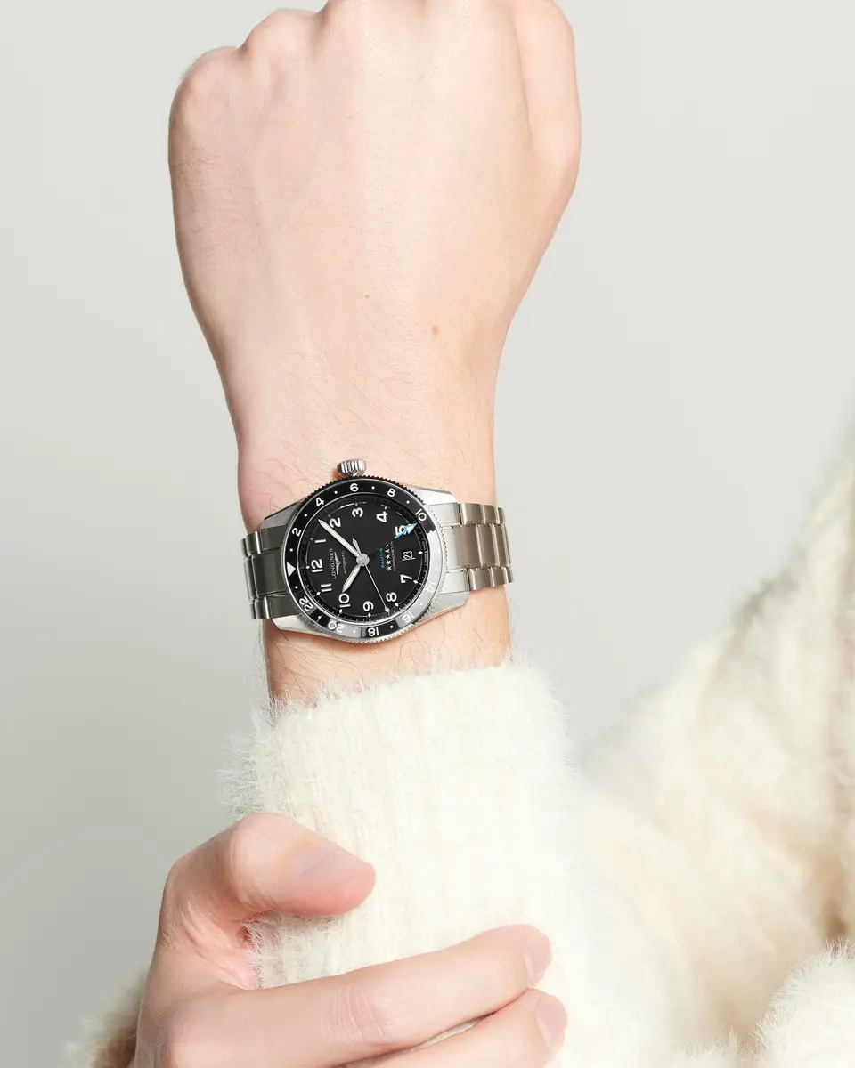 Longines Spirit Zulu Time 39MM Automatic Watch | Swiss Movement, Water-Resistant, 5-Year Warranty - view 2