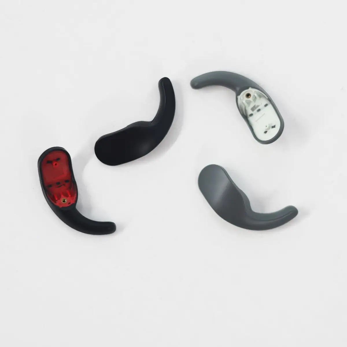 Adhiper Fit Pro Ear Hook Wingtips for Beats Fit Pro Earbuds (Left & Right Sage Gray) | Silicone Replacement - view 6
