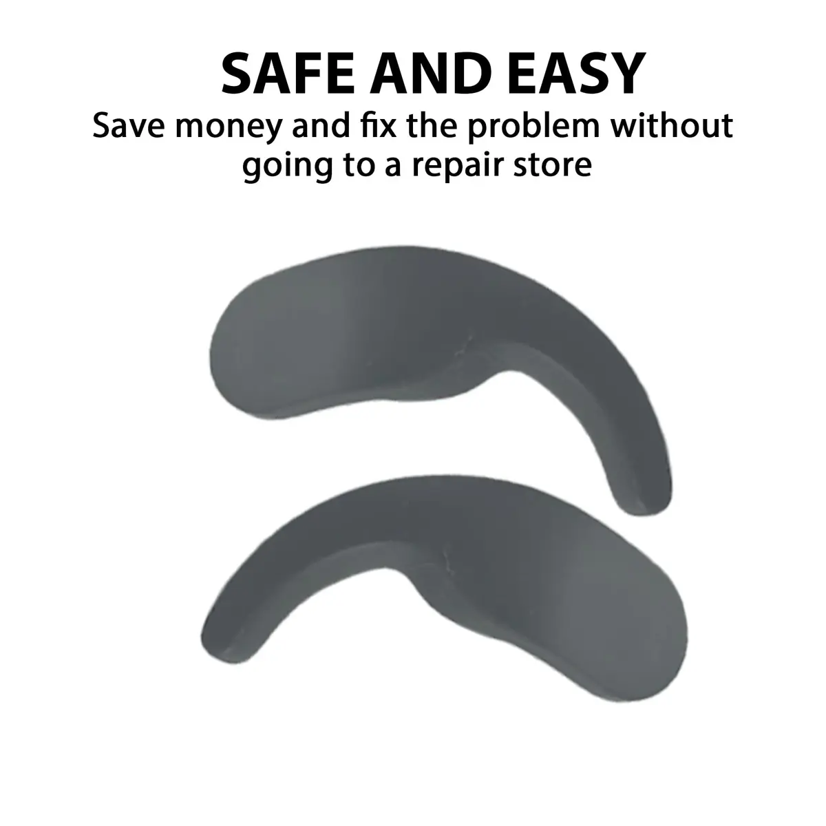 Adhiper Fit Pro Ear Hook Wingtips for Beats Fit Pro Earbuds (Left & Right Sage Gray) | Silicone Replacement - view 4