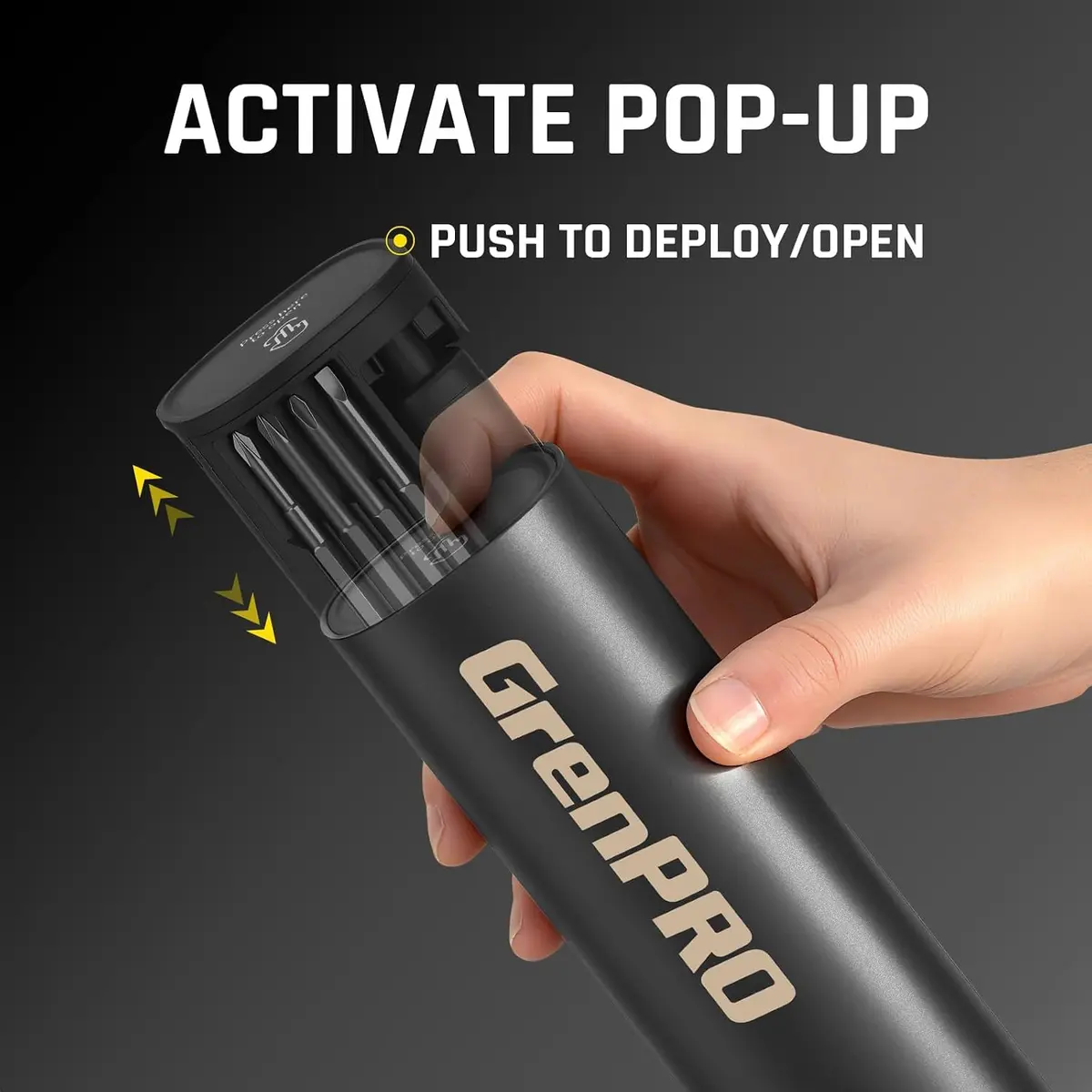 GRENPRO 78-in-1 Precision Cordless Electric Screwdriver with LED Display | 5-Speed, 0.1-0.5N·m Torque, 200RPM, USB-C - view 2