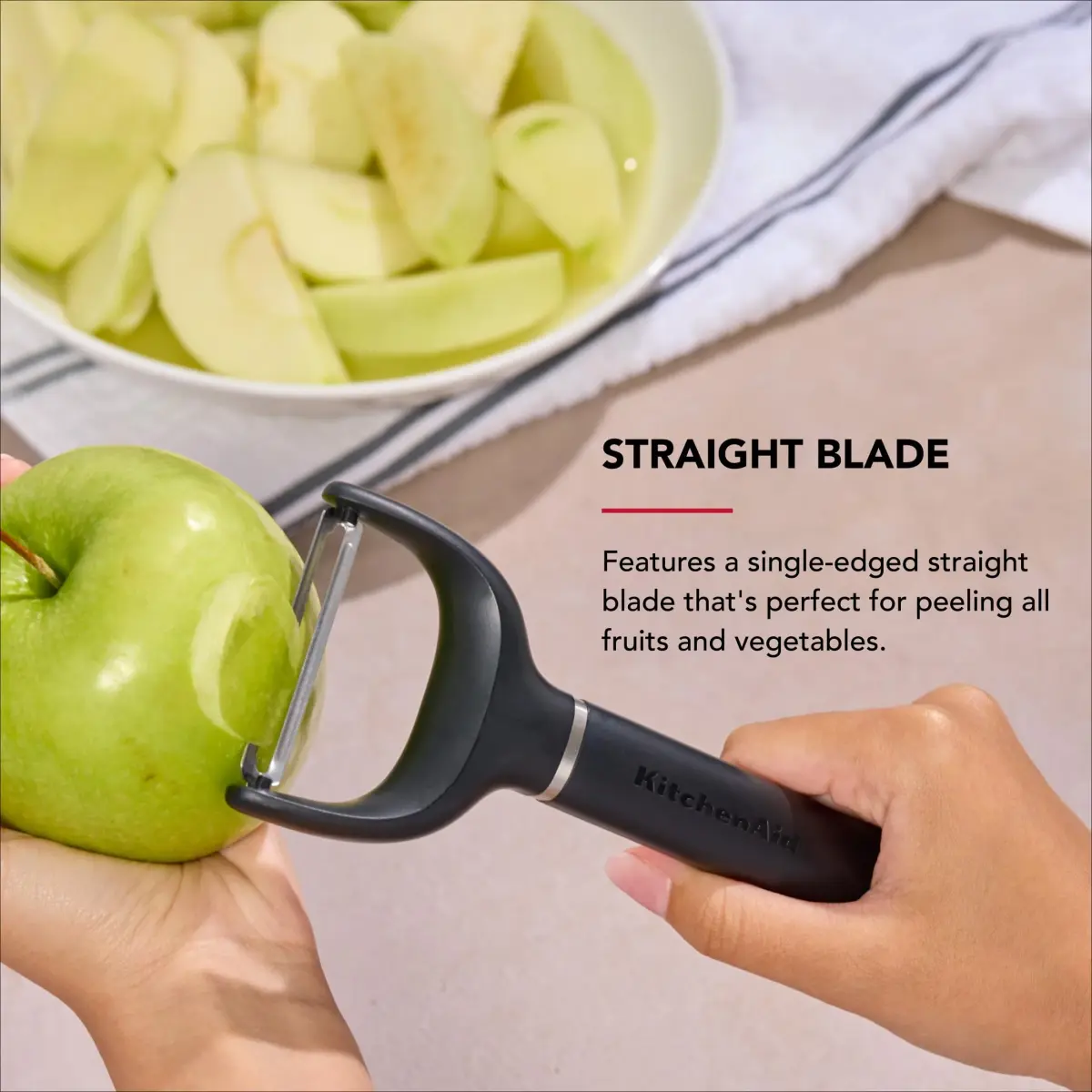 KitchenAid Y-Peeler 17.7 cm (7 Inch) | Stainless Steel Blade for Fruits & Vegetables - view 3