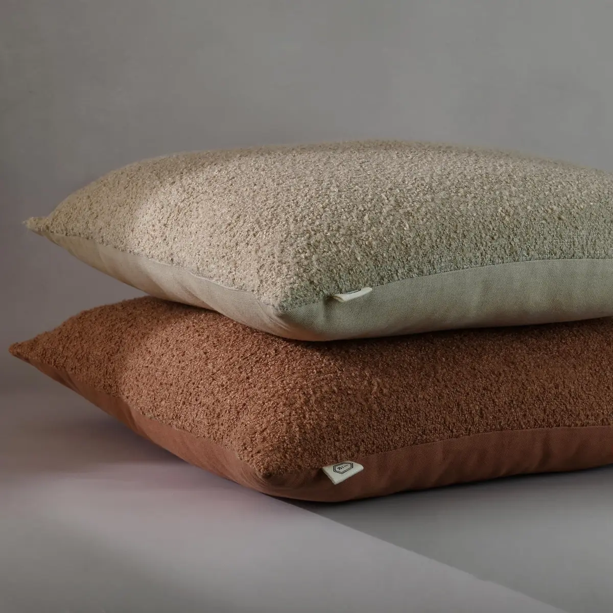 indigo road Ember Cotton Rich Boucle Throw Pillow 20" W x 20" L | Luxurious Cotton Blend - view 5