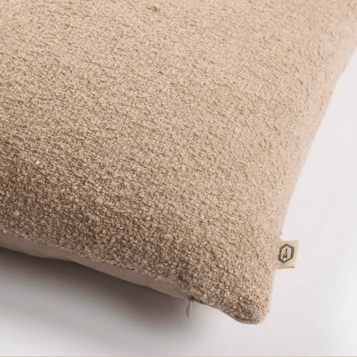 indigo road Ember Cotton Rich Boucle Throw Pillow 20" W x 20" L | Luxurious Cotton Blend - view 3