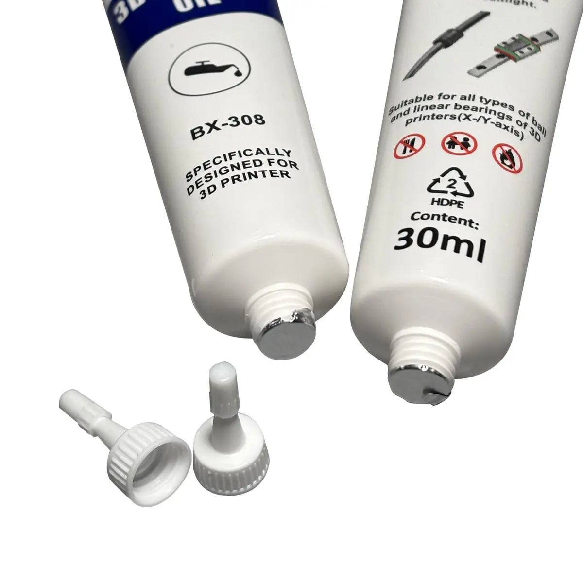 B.X BX-308 3D Printer Lubricating Oil 30ml | Precision Synthetic Lubricant for Linear Rails & Bearings - view 6