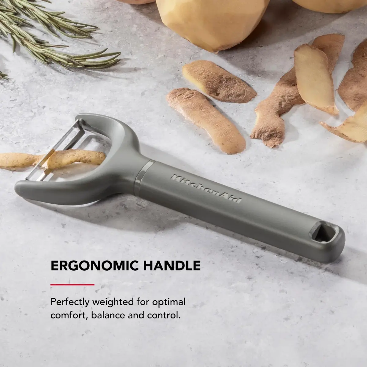KitchenAid Y-Peeler 18 cm (7 Inch) | Straight Blade for Fruits & Vegetables - view 5