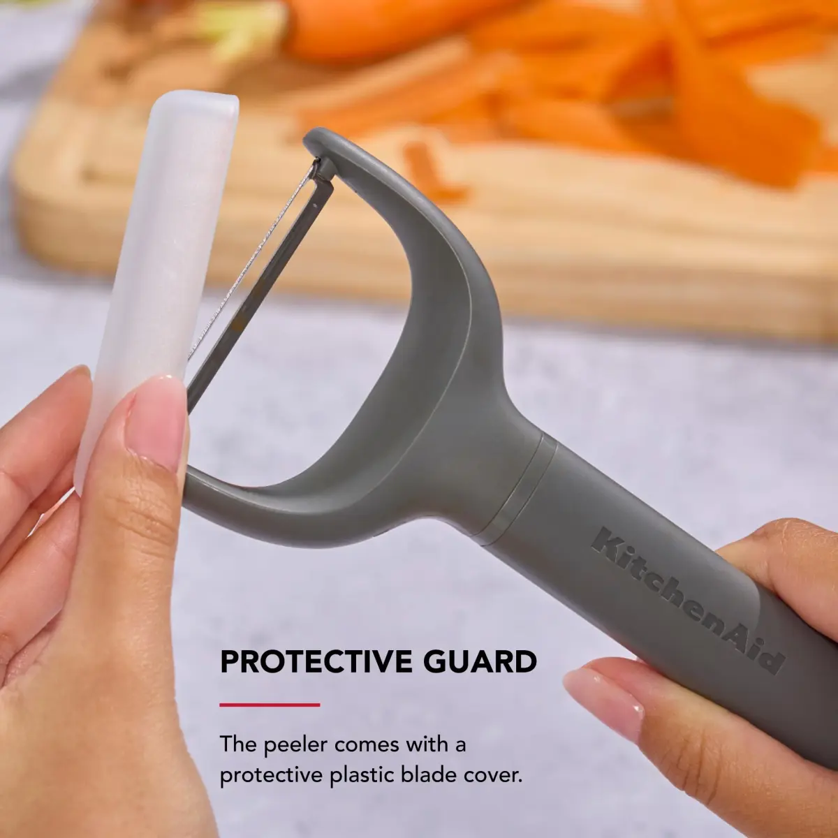 KitchenAid Y-Peeler 18 cm (7 Inch) | Straight Blade for Fruits & Vegetables - view 4